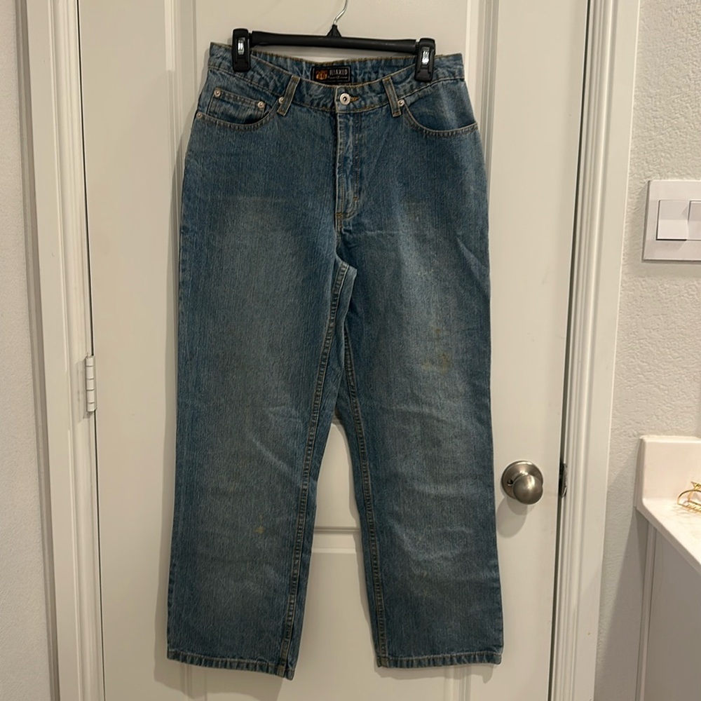 Relaxed Fit Trendy Jeans / 8S